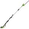 Greenworks Tagliasiepi/Potatore elettrico orientabile Greenworks 2ah - 40V