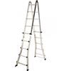 S.T.P. Universale A20UNINC, 2x10 gradini, 5.48 m - Scala in alluminio telescopica - Altezza stimata operativa 6.48 m