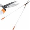 GeoTech FS-160L - Cesoia tagliasiepi manuale con manico lungo