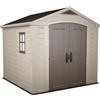 Keter Factor beige - Casetta da giardino - Con finestra laterale - 256.5x255x243 cm