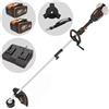 Worx NITRO WG186E - Decespugliatore multifunzione a batteria - 2x20V/4Ah