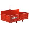 Francini P 170 - Cassone transporter per trattore - Ribaltabile - 3 sponde apribili