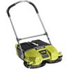 Ryobi R18SW3-0 - Spazzatrice a batteria con cesto di raccolta - SENZA BATTERIE E CARICABATTERIE