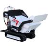 Seven Italy TH500C GX 200 - Motocarriola cingolata cassone dumper 500Kg con pala - Cambio idrostatico