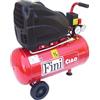 Fini Ciao 24 - Compressore aria elettrico portatile monofase, oil-less - Motore 1,5 HP - 24 lt