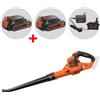 Black & Decker GWC1820PC-QW - Soffiatore a batteria 18V 2Ah + in omaggio batteria 18V 2Ah