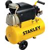 Stanley D210/8/24 - Compressore aria elettrico monofase - Motore 2 HP - 24 lt