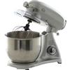 DCG KM1510S 7l - Impastatrice planetaria - Vasca acciaio 7 litri - Multi attrezzo a sgancio rapido