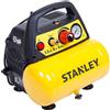 Stanley DN 200/8/6 - Compressore aria elettrico portatile monofase, oil-less - Motore 1.5 HP - 6 lt