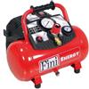 Fini Energy 12 - Compressore aria elettrico portatile monofase, oil-less - Motore 1.5 HP - 12 lt