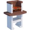 Linea VZ Toscana - Barbecue in muratura a legna e carbone