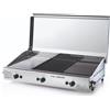 Ompagrill Trio01/Cover/M - Plancha a gas con coperchio