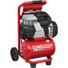 Fini Pioneer 244 - Compressore aria elettrico portatile monofase, oil-less- Motore 1.5 HP - 10 lt