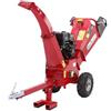 GeoTech Pro PCS 155 LE - Biotrituratore a scoppio professionale - Motore Loncin 15 HP - Avviamento elettrico