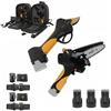 Oliviero Agritec Flora PCP100A + PC32 - Kit Potatore a batteria manuale + Forbici elettriche da potatura - 3x 14.4V 2.5Ah - Diametro di taglio 32mm