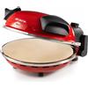 Ariete 0909 Rosso - Forno Pizza Elettrico - Pietra refrattaria