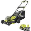 Ryobi RY18LMX40C-150 - Tagliaerba a batteria - Taglio 40 cm - 18V/5Ah