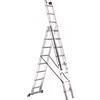 Svelt Euro E3 SCE30040, 3x14 gradini, 10.20 m - Scala telescopica in alluminio - Altezza stimata operativa 11.20 m