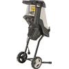 BlackStone SHRED 45 BL - Biotrituratore elettrico - Coltelli reversibili e sacco di raccolta