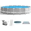 Intex Prisma Frame 26732NP - Ø549x122 cm - Piscina Rotonda