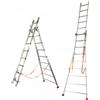 Facal Atlanta ATL290-2, 2x10 gradini, 4.54 m - Scala in alluminio - Altezza stimata operativa 5.35 m