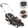 Worx Nitro WG737E - Tagliaerba a batteria - 2x20V/4Ah - Taglio 37cm