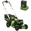 Greenworks GD60LM46SPK4 - Tagliaerba semovente a batteria - 60V/4Ah - Taglio 46 cm