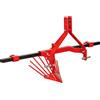AgriEuro Premium SC-T1 - Scavapatate registrabile a 1 ancora - Telaio da 150 cm - Per trattore con attacco a tre punti