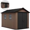 Keter Newton plus 7511/1175 - Casetta da giardino - Con porta doppia anta e finestre - 230x350x246 cm