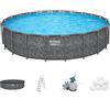 Bestway APX 365 561JZ - Ø671x132 cm - Piscina rotonda per 16-20 Persone