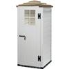 Garofalo Tuscany Evo 80 Pagoda - Casetta porta attrezzi - Con finestra - 82.5x82.5x198 cm