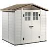 Garofalo Tuscany Evo 200 - Casetta da giardino - Con finestre e porta a doppia anta - 202.5x162.5x216 cm