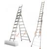 Facal Atlanta ATL350-3, 3x12 gradini, 7.90 m - Scala in alluminio - Altezza stimata operativa 8.53 m