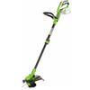 Greenworks G48GTE30IIK2 - Tagliabordi a batteria - SENZA BATTERIE E CARICABATTERIE