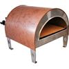 Pizza Party Ardore - Forno a gas per pizza da esterno - Camera di cottura 40x40 cm - Piano cottura in biscotto