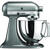 KitchenAid Artisan 5KSM125-ECU Argento - Planetaria con testa reclinabile