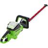 Greenworks HT6606R - Tagliasiepi a batteria - Lama da 66 cm - SENZA BATTERIE E CARICABATTERIE