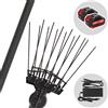 Aima Twist Plus Cordless - Abbacchiatore elettrico a batteria - Asta fissa in alluminio - 250cm - 2 x 21V 5.2Ah