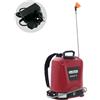 GeoTech NEBRIX 16 - Pompa irroratrice a spalla a batteria - 16 litri - 12V 8Ah