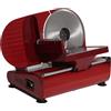 R.G.V. RGV Ausonia 190 Rossa - Affettatrice con lama estraibile da 190mm - 100W