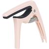 ibasenice Capotasto Accessorio Portatile Tensione Regolabile per Chitarra in ABS Rosa Compatibilità per Chitarra Acustica ed Elettrica