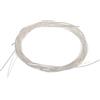 ibasenice Set di Corde di Nylon per Chitarra Classica Qualità Sonora Pura e Design Portatile, per Apprendimento Musicale e Performance, Colore Bianco