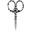 BOHIN France - BOHIN France Safari Collezione Inossidabile Acciaio (9cm) Mucca Stampa Fantasia Ricamo Forbice - 1 Pezzo