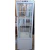 Risto Modello: 12902,Frigo vetrina bibite pasticceria refrigerata 4 lati in vetro bianca 231 lt +1 +12 °C 56,2x53,2x170,5h cm Usato