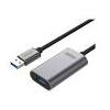 Unitek Cavo Unitek USB 3.0 Active Extension 10m, Alu. [Y-3005]