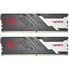 Patriot Ram DIMM DDR5 2x16GB Patriot Viper Venom 6000MHz CL28 1.35V Nero Argento 2pz [VV532G60C28AK]