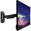Lindy Supporto a parete fisso Lindy Dis Acc per 1 monitor o tv 10-26'' 75x75mm 100x100mm carico 15-20kg Nero [40713]