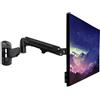 Lindy Supporto a parete fisso Lindy Gas-Spring per 1 monitor 13-32'' 75x75mm 100x100mm carico 9kg Nero [40712]