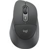 Logitech Mouse Logitech Signature Comfort Plus M850 L per aziende ottico 6 pulsanti Wireless 4000dpi Grafite [910-007704]