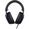 HyperX Cuffie HyperX Cloud 3 a padiglione per Gaming con microfono Nero Blu [UHHPXRMP000019X]